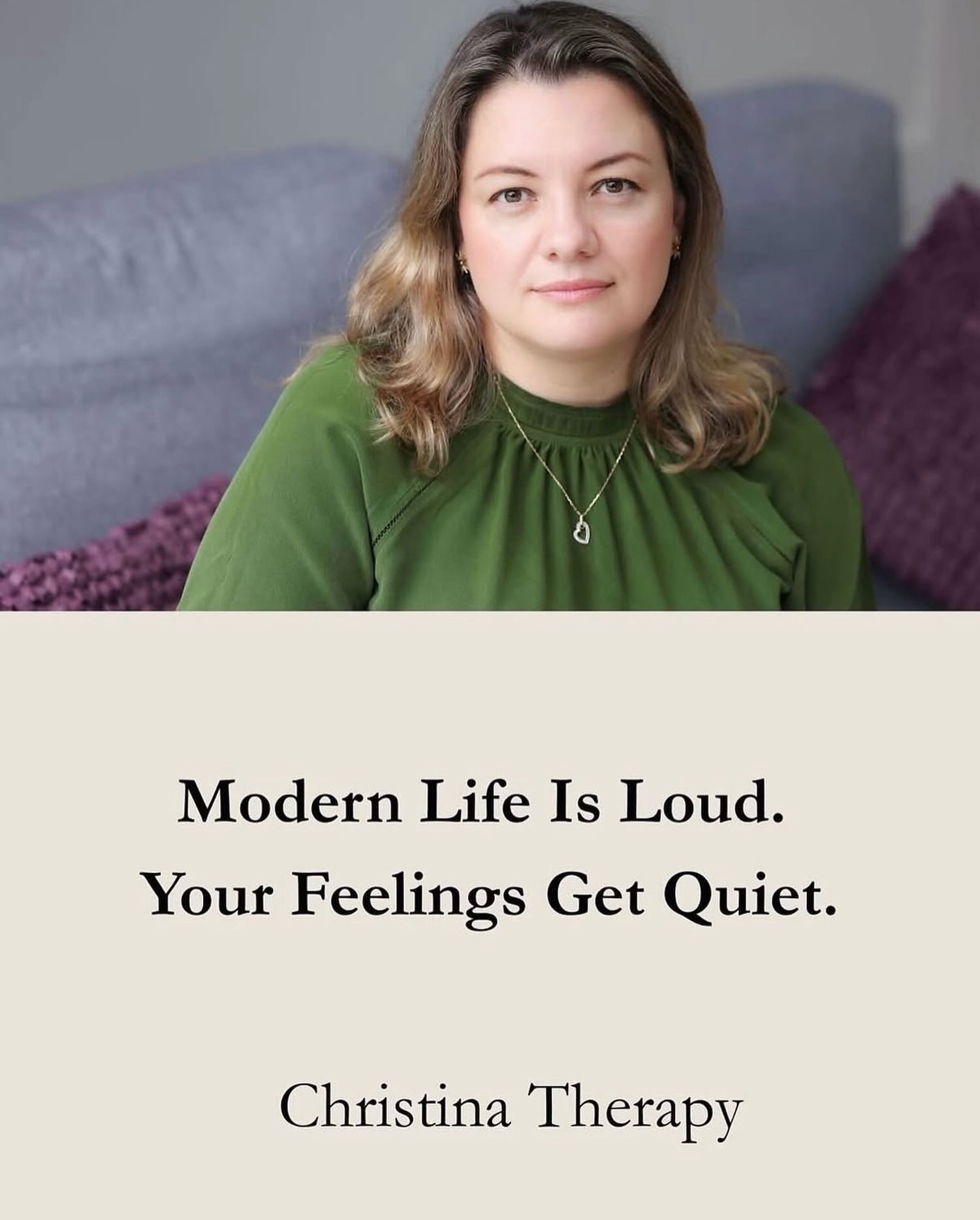 Our member @christina_therapy says:
🗣️
We live in a world that&rsquo;s always on. Notifications. Opinions. News. Pressure to improve, achieve, optimise. There&rsquo;s very little space left to quietly ask:
How am I actually doing? What am I actually