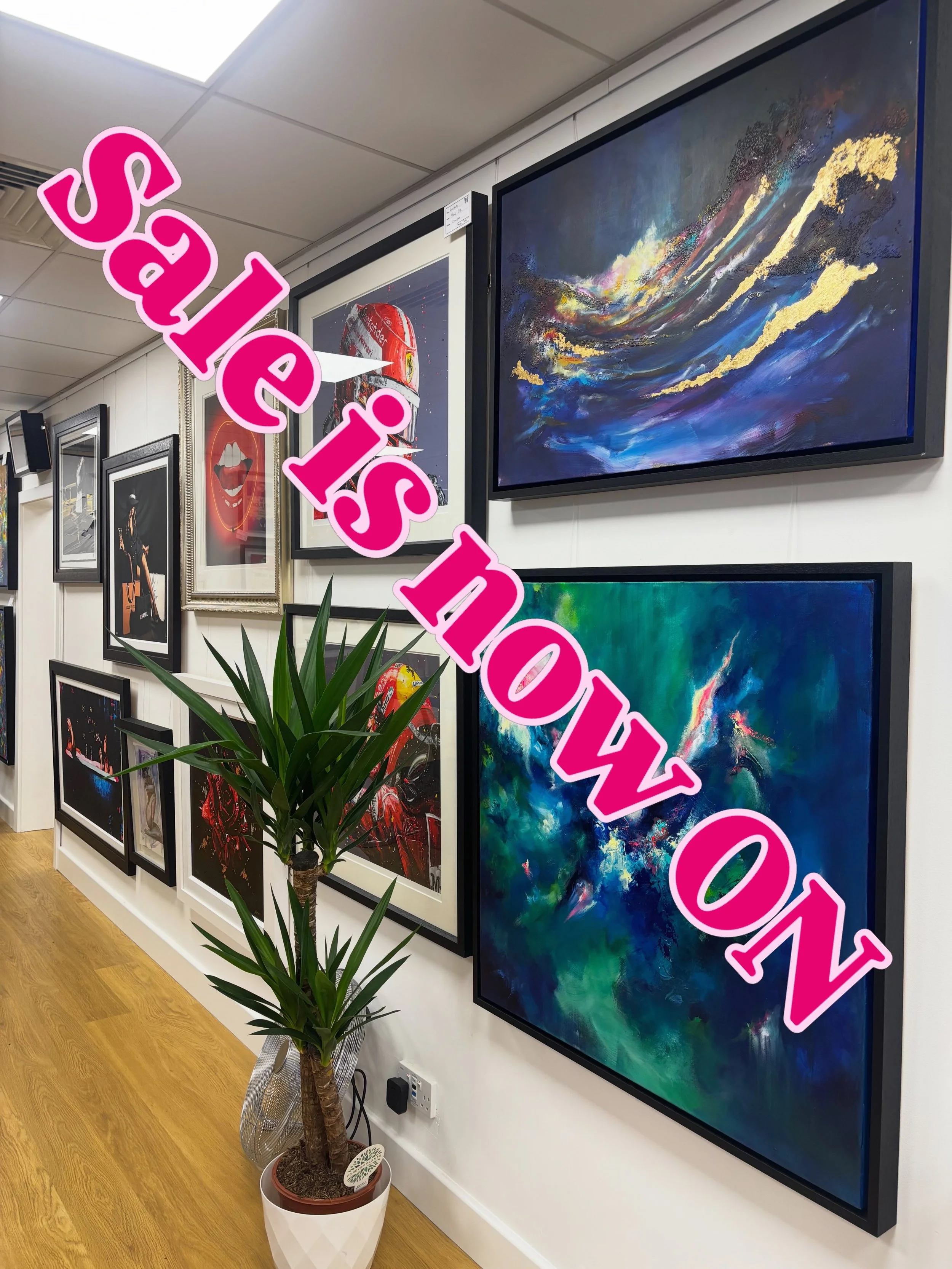 🎨 A little art, a lot of inspiration&hellip; and a sale you won&rsquo;t want to miss! 🎨

Discover beautiful contemporary artwork displayed with our member @ocagallery.stalbans and find something truly special to elevate your home or workspace. 
💫
