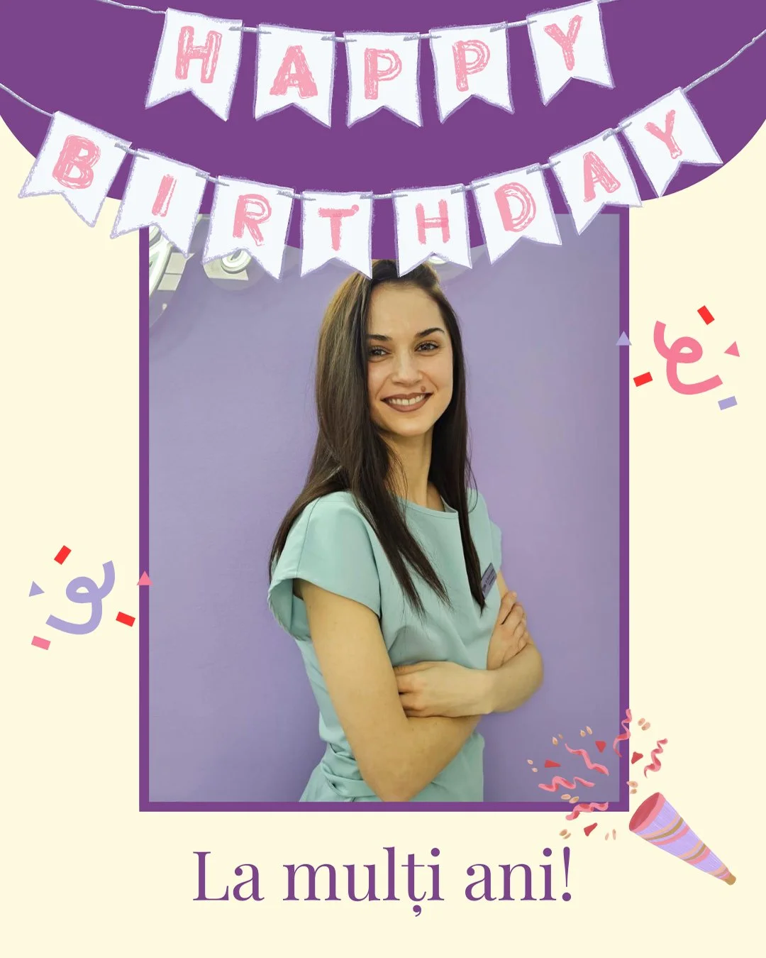 🎉🦷 La mulți ani, Dr. Moraru Andreea!

&Icirc;ți mulțumim pentru profesionalism, dedicare și grija cu care tratezi fiecare pacient. Prin pasiunea și atenția ta la detalii, contribui zi de zi la z&acirc;mbete mai sănătoase și mai &icirc;ncrezătoare.
