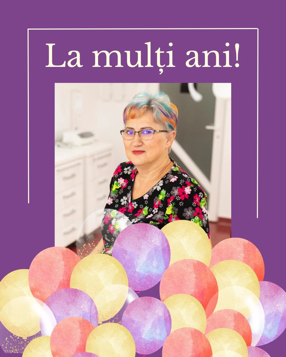 🎉🦷 La mulți ani, Dr. Dascălu Rodica!

Astăzi o sărbătorim cu recunoștință și apreciere pe colega noastră. Vă mulțumim pentru viziunea, profesionalismul și implicarea cu care ați construit și ghidat echipa Stomdas. Sunteți o sursă constantă de inspi