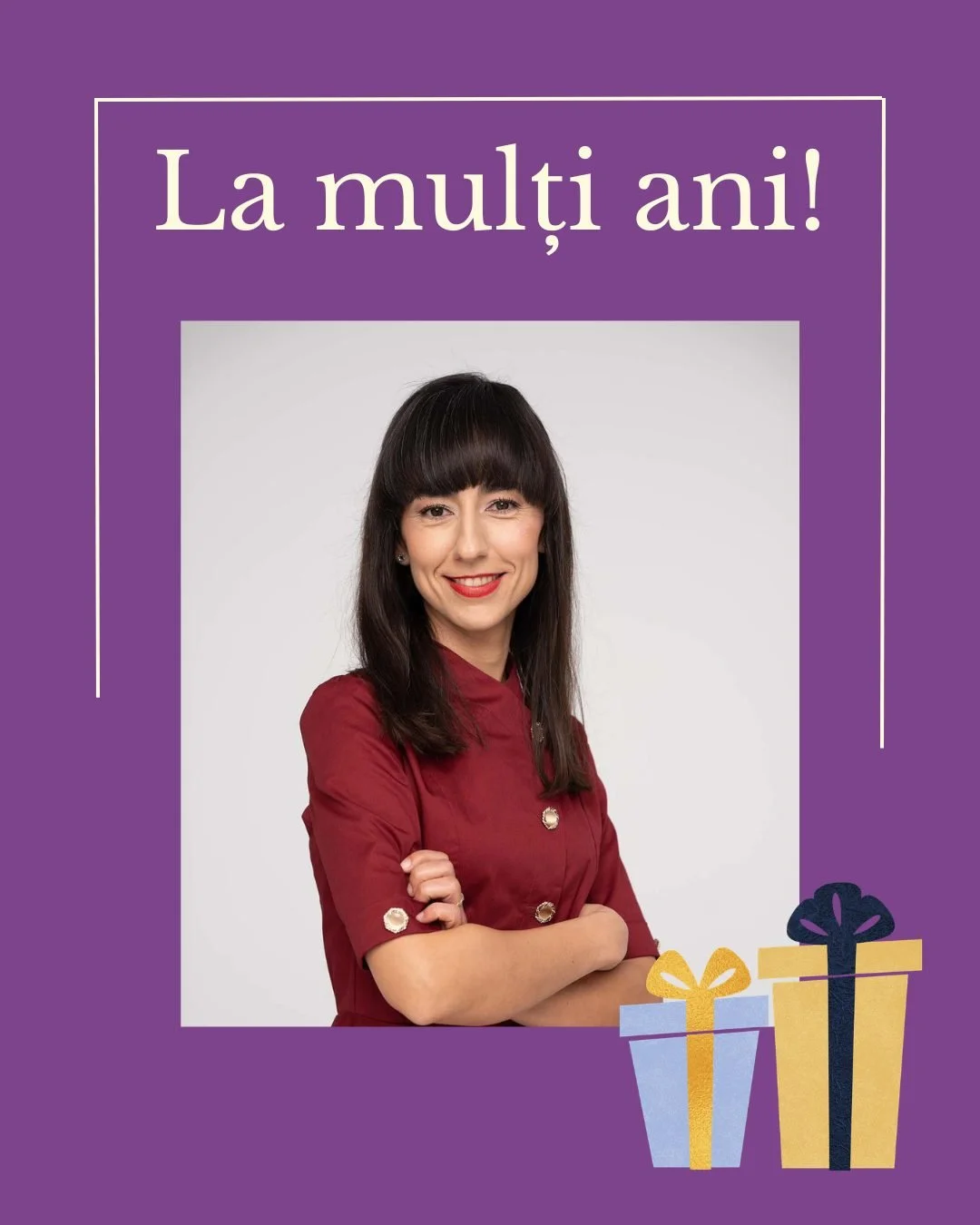🎂 La mulți ani, Dr. Schiller Andreea Laura!

Un om valoros, un profesionist dedicat și o parte importantă din povestea Stomdas 🤍

&Icirc;ți mulțumim pentru răbdare, implicare și pentru modul &icirc;n care reușești să aduci echilibru și &icirc;ncred