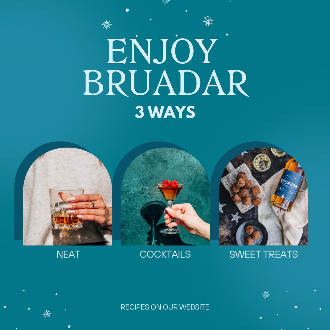 Indulge in Bruadar's versatility and try something new this Christmas🎁⁠
⁠
Whether its a warming hot toddy or chocolate truffles, Bruadar can be added into anything...just about.⁠
⁠
Let us know your favourite way to enjoy Bruadar🥃⁠
-⁠
-⁠
-⁠
-⁠
-⁠
#b