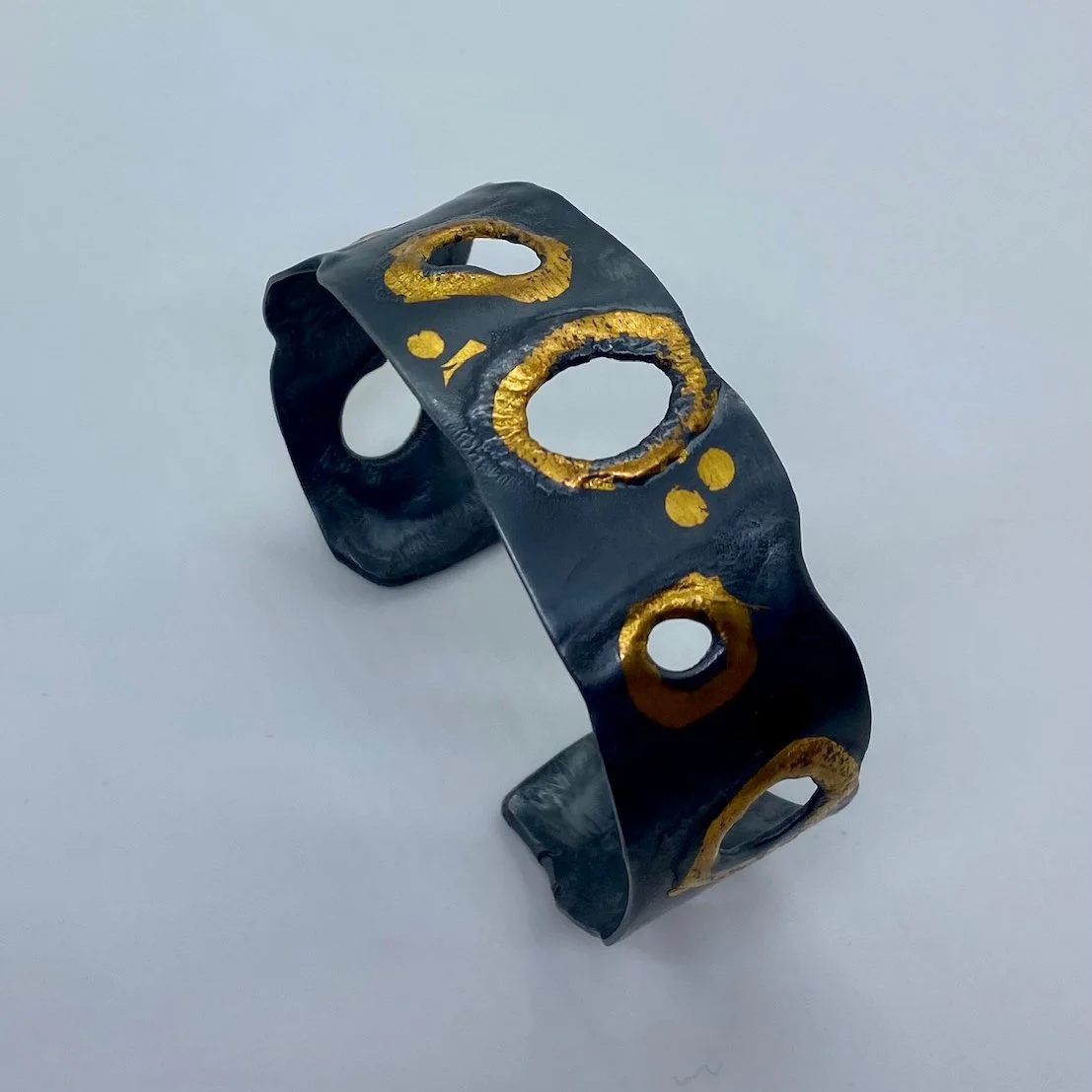 Mary Engstrom - keumboo.sterling.organiccuff.patinated.jpg