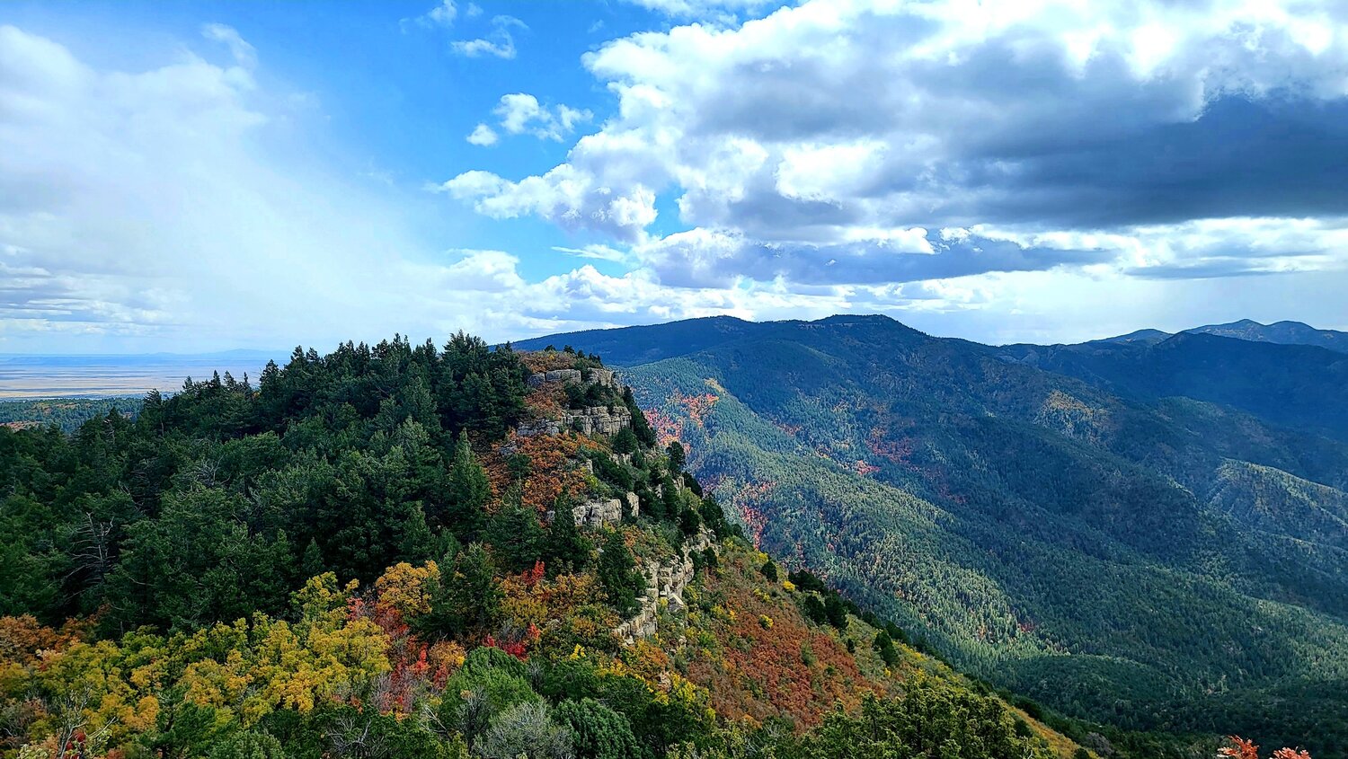 Looking towards Comanche Pass