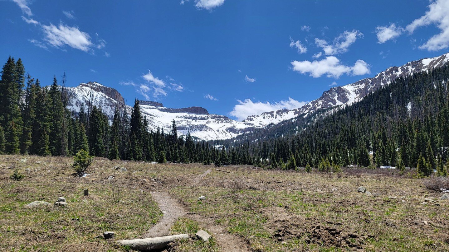This trip was only 10 months ago, so I'm doing great keeping up. Ridgway, CO to Lake City, CO. Early June 2022, so expect a lot more snow out there this year. #sanjuanmountains #Colorado

#hiking #backpacking #mountains #mountainscape #outdoors #expl