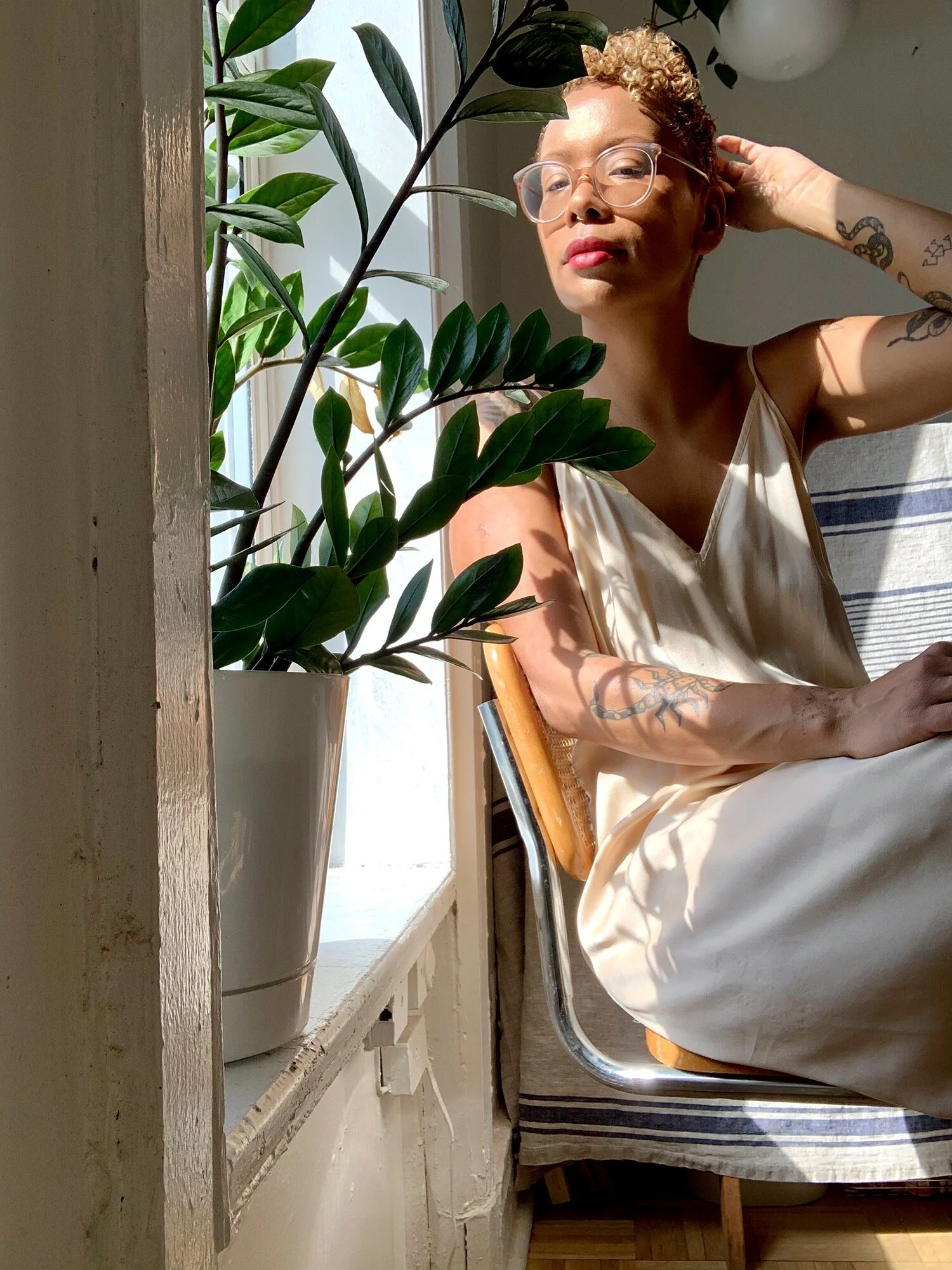 Jenna WorthamJENNA WORTHAM, Jenna Wortham is a sound healer, reiki practitioner, herbalist and community care worker oriented towards towards healing justice and liberation. She is also a staff writer for The New York Times Magazine, and co-host of …