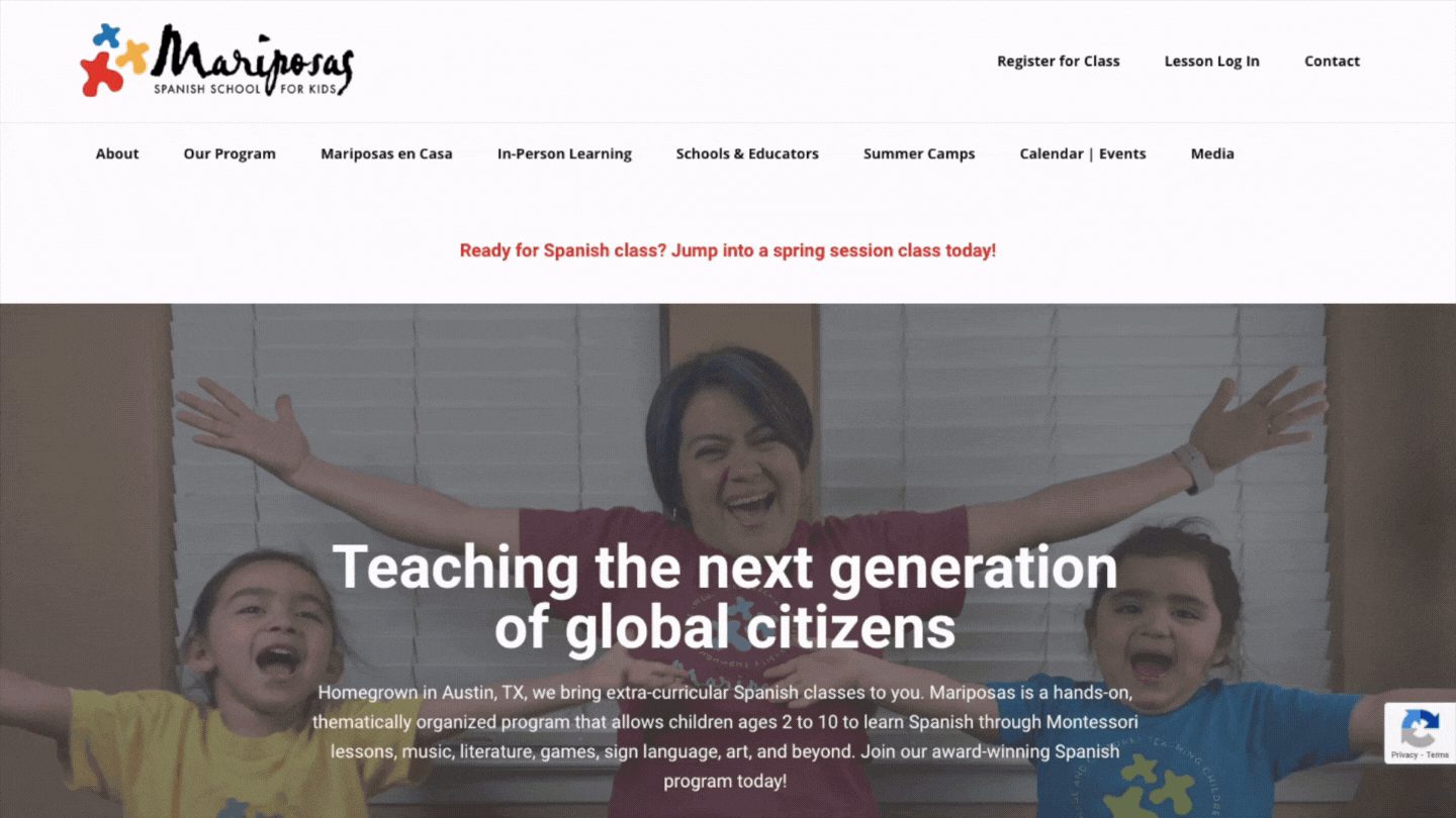 mariposas front page run through.gif