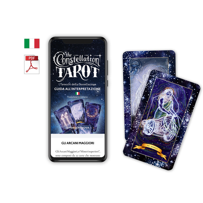 Tarot Guidebook ITALIAN (Digital PDF) — The Constellation Tarot Booklet of  Tarot Meanings, Tarocchi — artismymagic