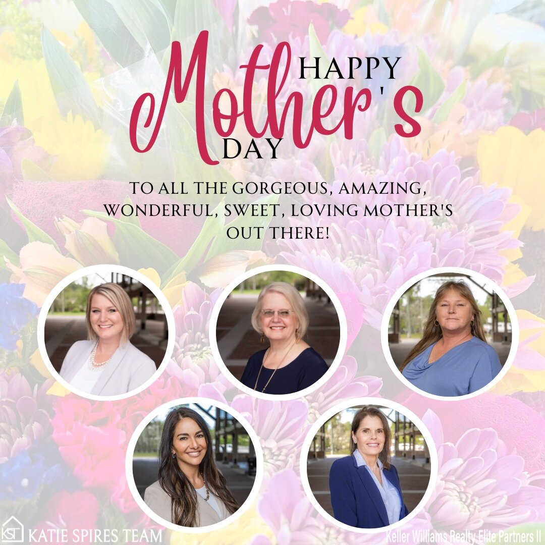 𝐇𝐚𝐩𝐩𝐲 𝐌𝐨𝐭𝐡𝐞𝐫'𝐬 𝐃𝐚𝐲 💐 | Wanted to take the time to show off all our amazing strong and beautiful mother's on the Katie Spires Team today and celebrate all the other mother's around the world! Mothers are the gift from heaven. She is th