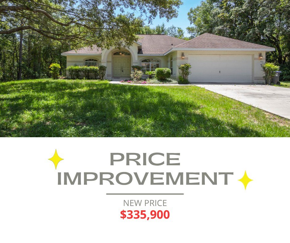 💰 PRICE IMPROVEMENT: Now $335,900!
Looking for charm, space, and your own private pool paradise?
Welcome to 4581 N Rushmore Loop &mdash; 3 beds, 2 baths, 1.07 acres in Pine Ridge with serious personality. 🏡💦

Screened-in pool ✔️
Horse-friendly com