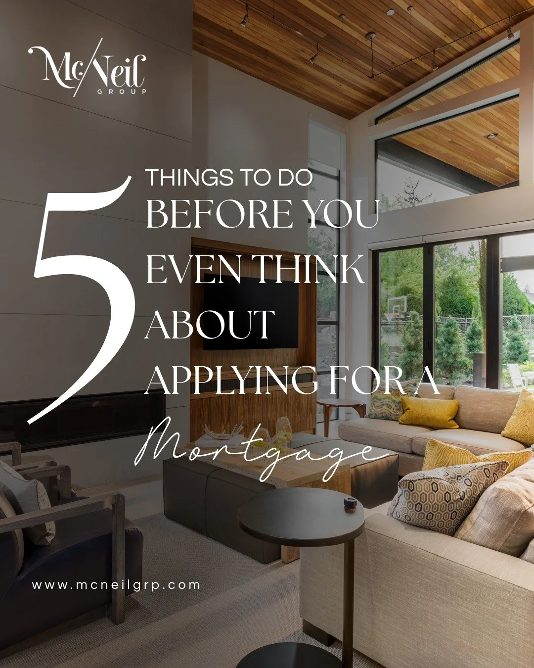 Thinking about buying a home? 

Before you apply for a mortgage or start house hunting, there are 5 things you need to do first &mdash; and most buyers skip them.

Preparation is what separates a smooth process from a stressful one.

If homeownership