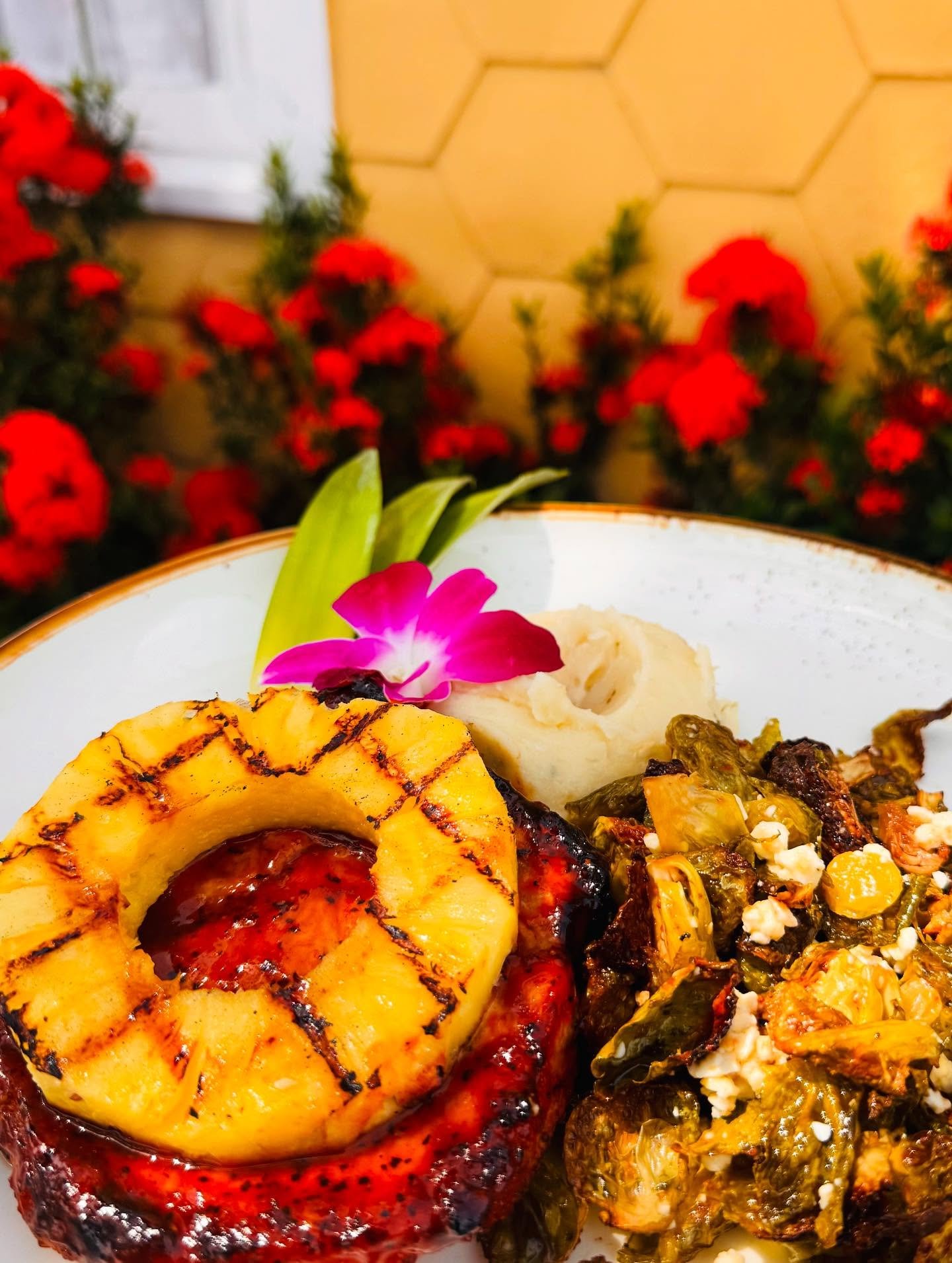 Pineapple BBQ Porch Chop; 
Dinner Entree! 

4:00pm until 9:00pm