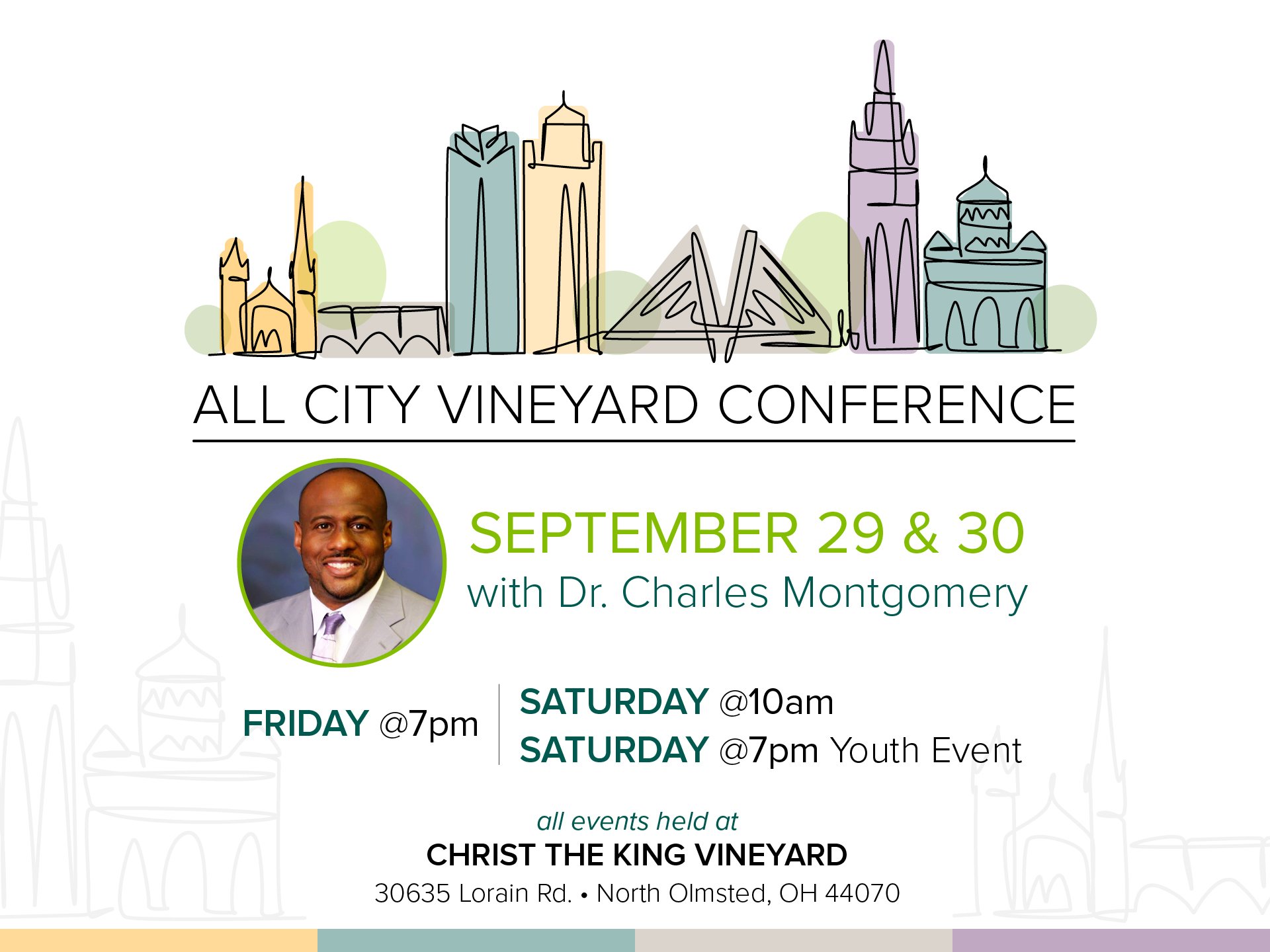 All City Vineyard Conference (w/ Dr. Charles Montgomery)
