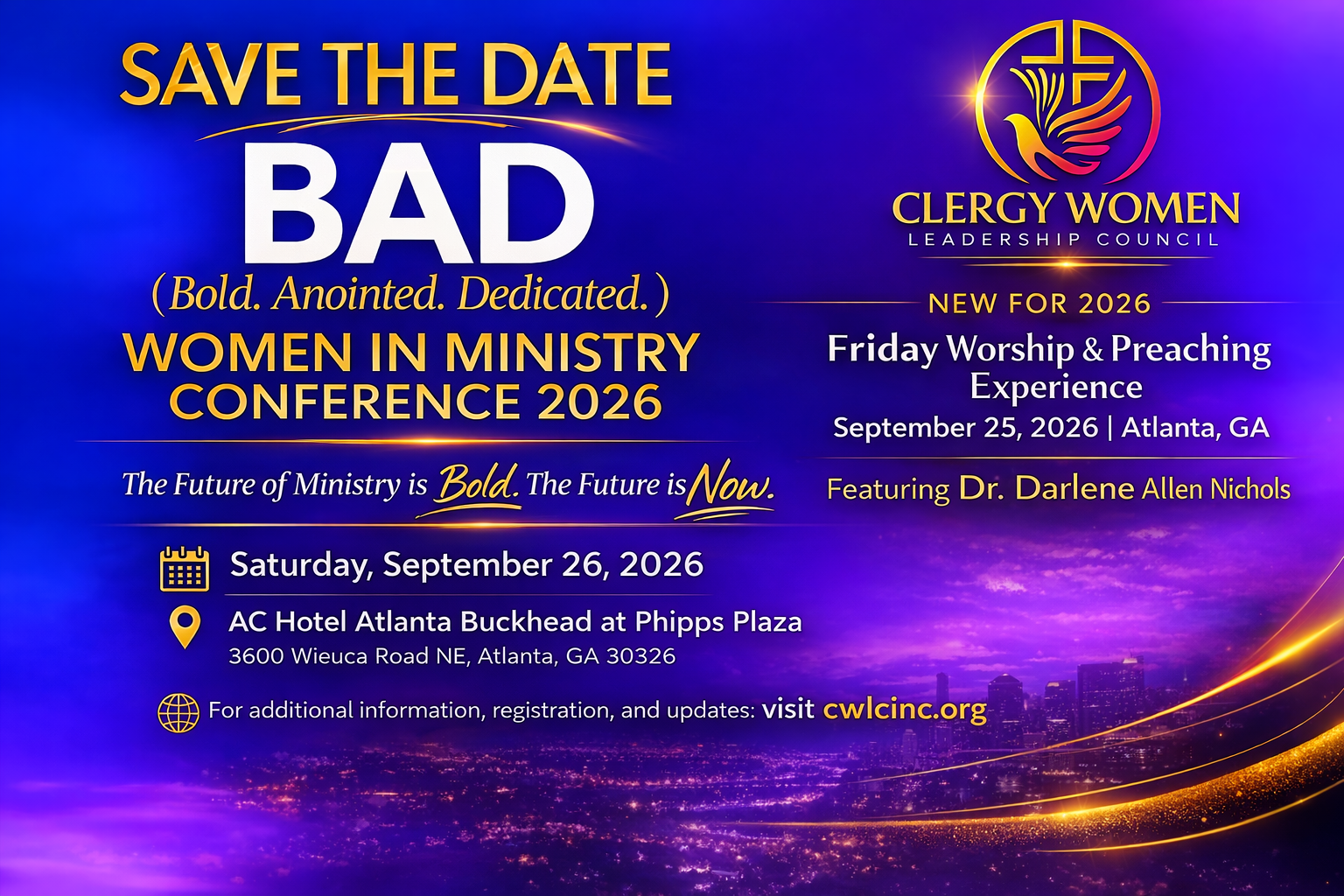 BAD Women in Ministry Conference 2026 (Friday Service).png