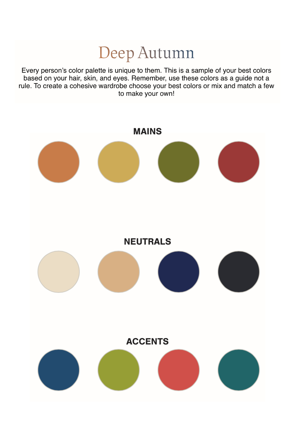 How To Create Your Personal Color Palette (FREE Color Quiz) | Cladwell