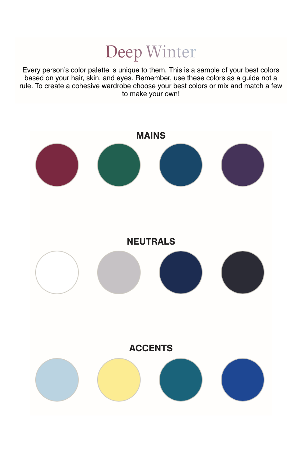 How To Create Your Personal Color Palette (FREE Color Quiz)