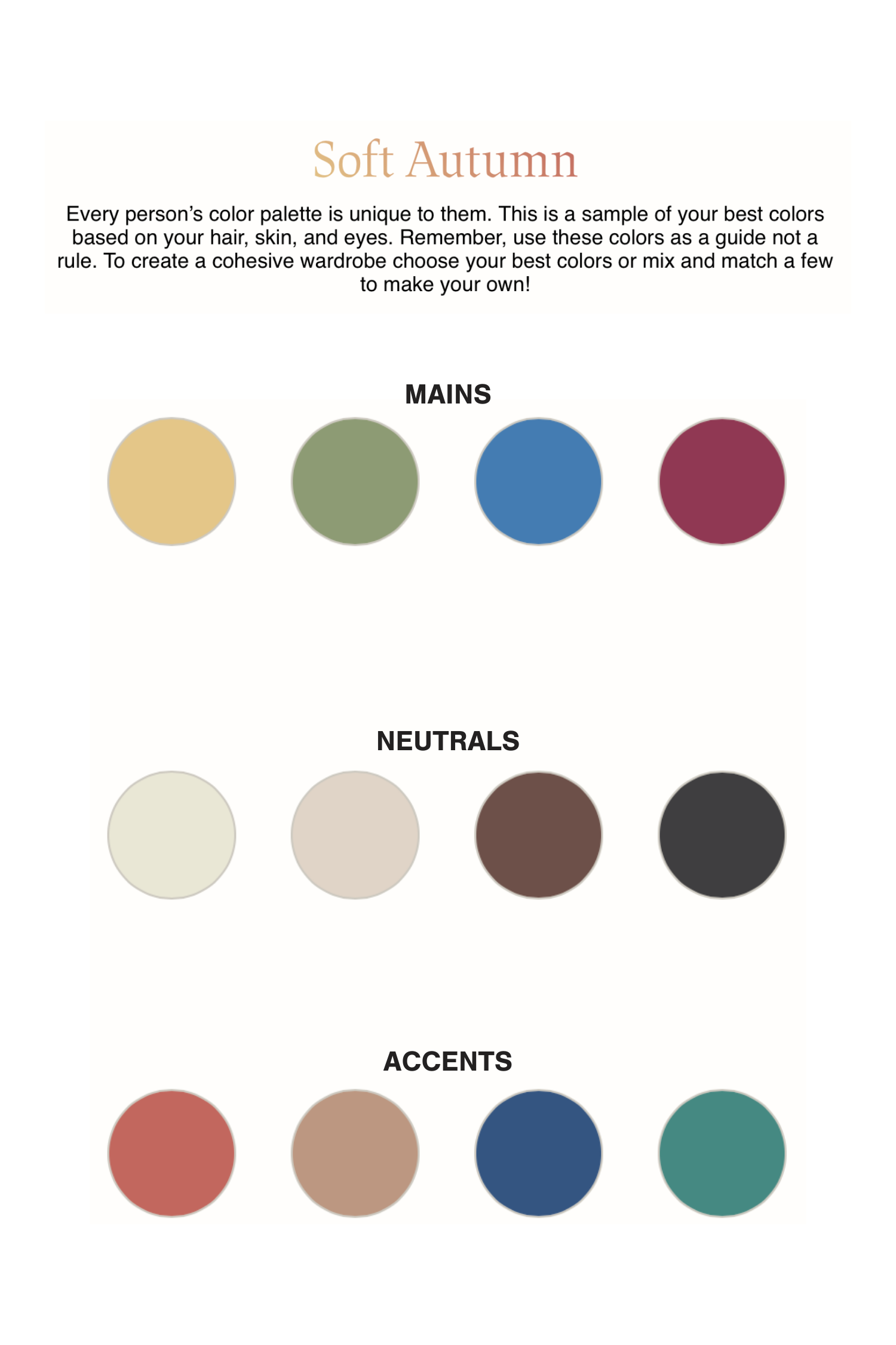 Cladwell  How To Create Your Personal Color Palette (FREE Color Quiz)