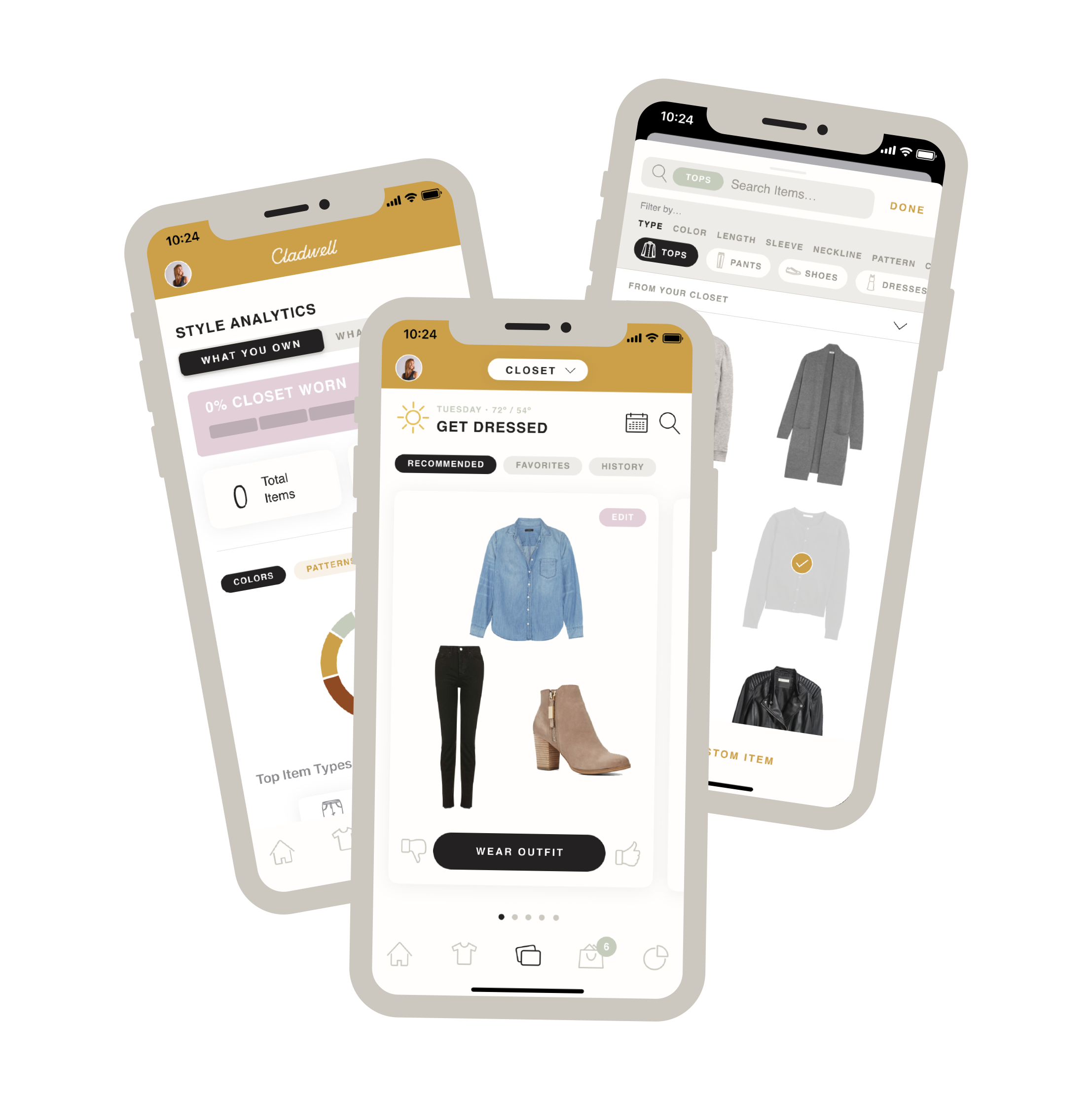 Cladwell Outfits App: Technology to Build Your Capsule Wardrobe