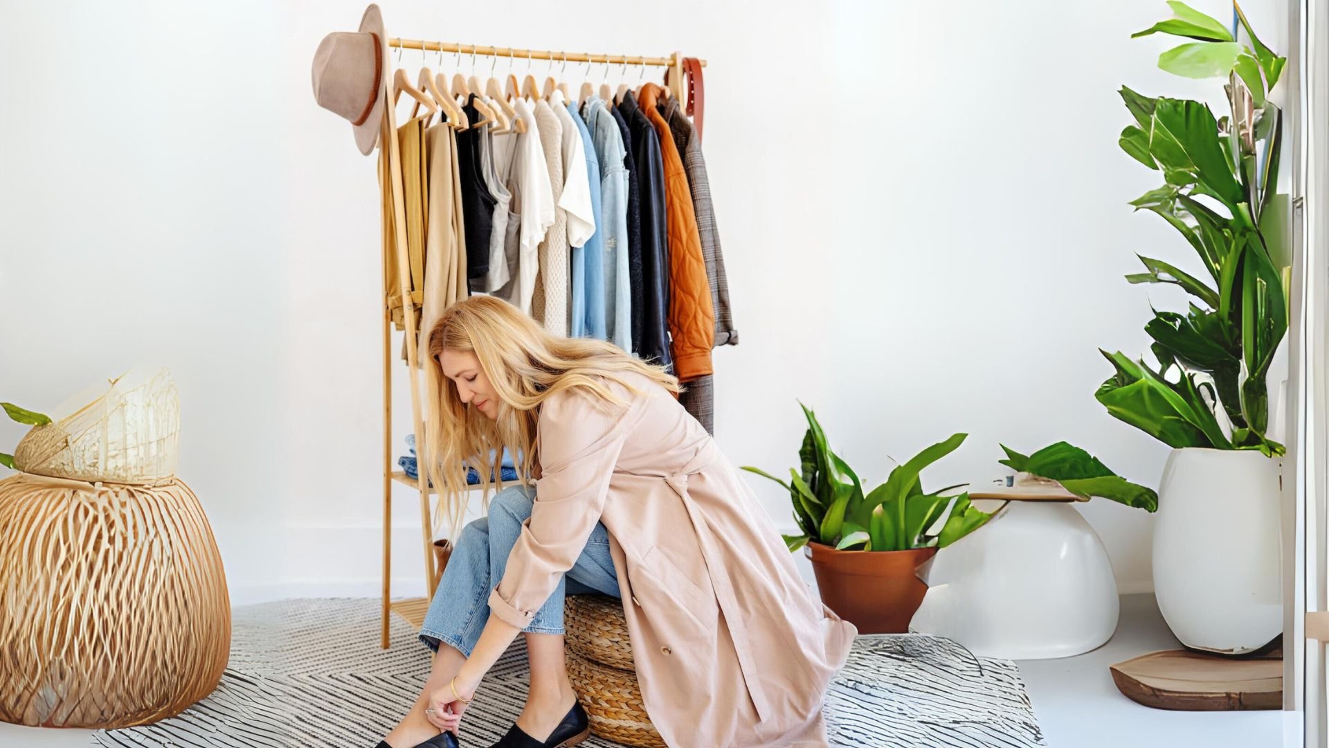 The 40 Hanger Closet, Minimalist Living