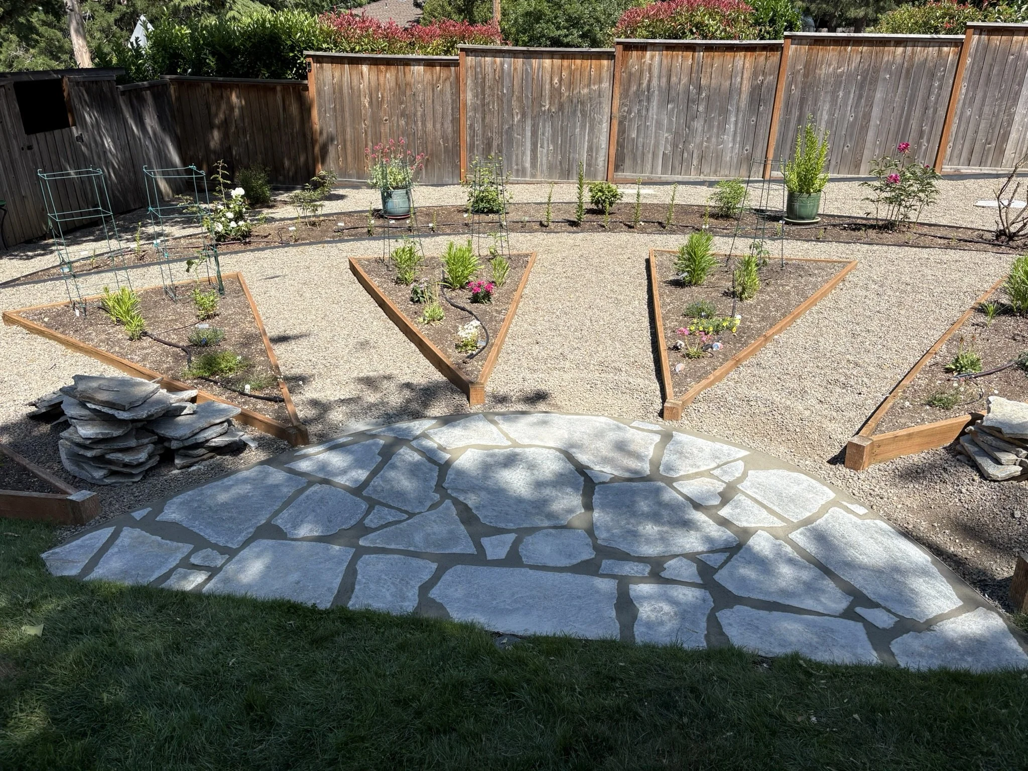 Flagstone with Mortar