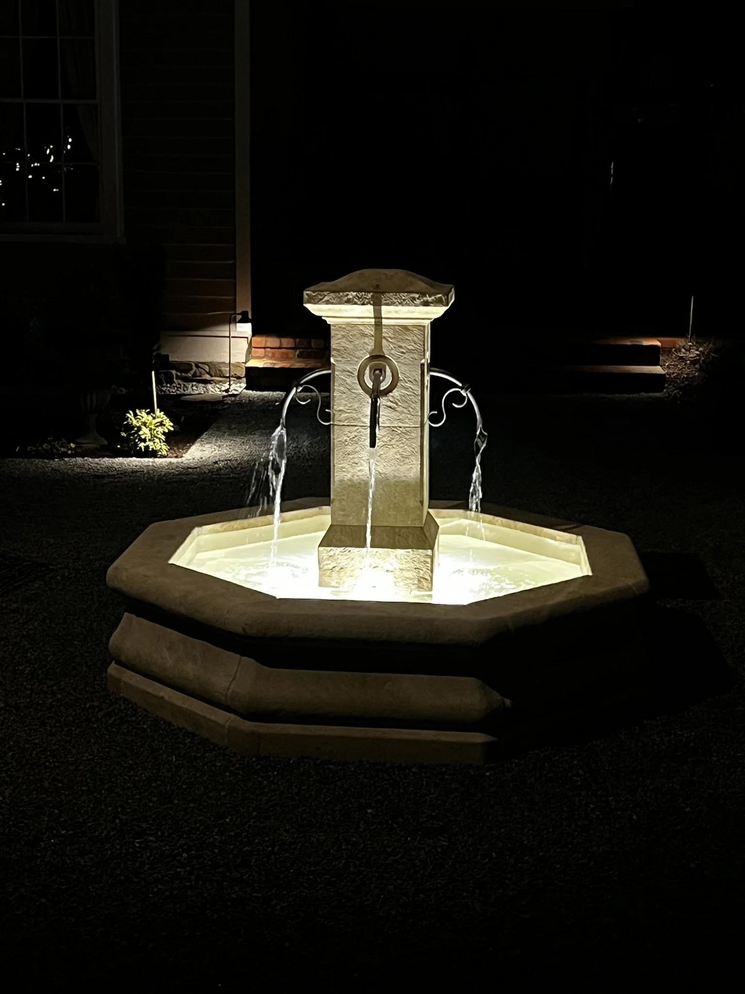 Fountain at Night