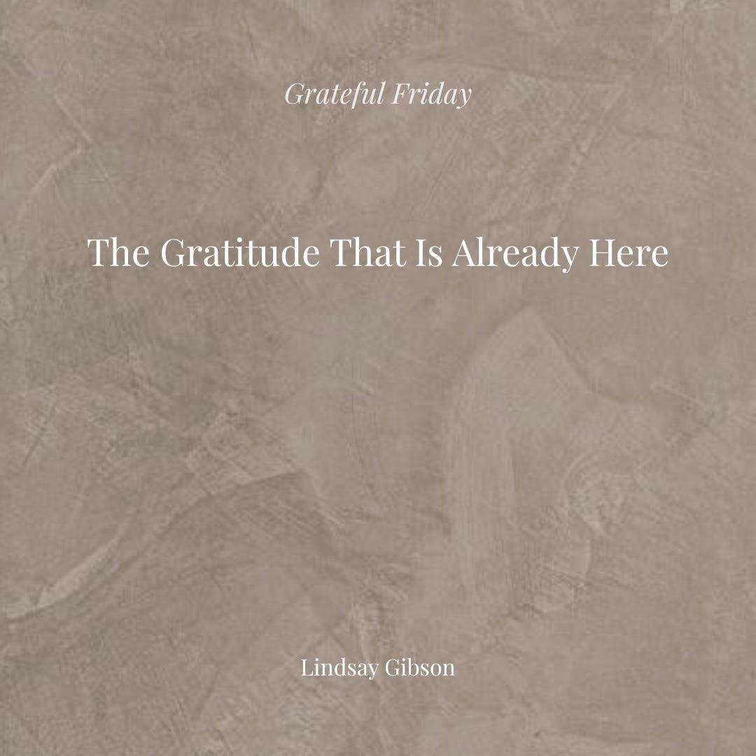 #GratefulFriday 