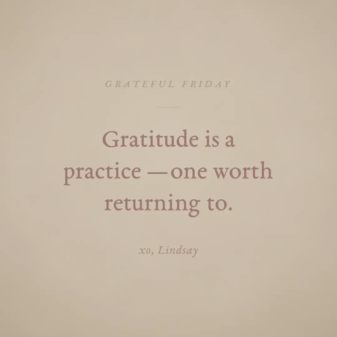 #GratefulFriday 