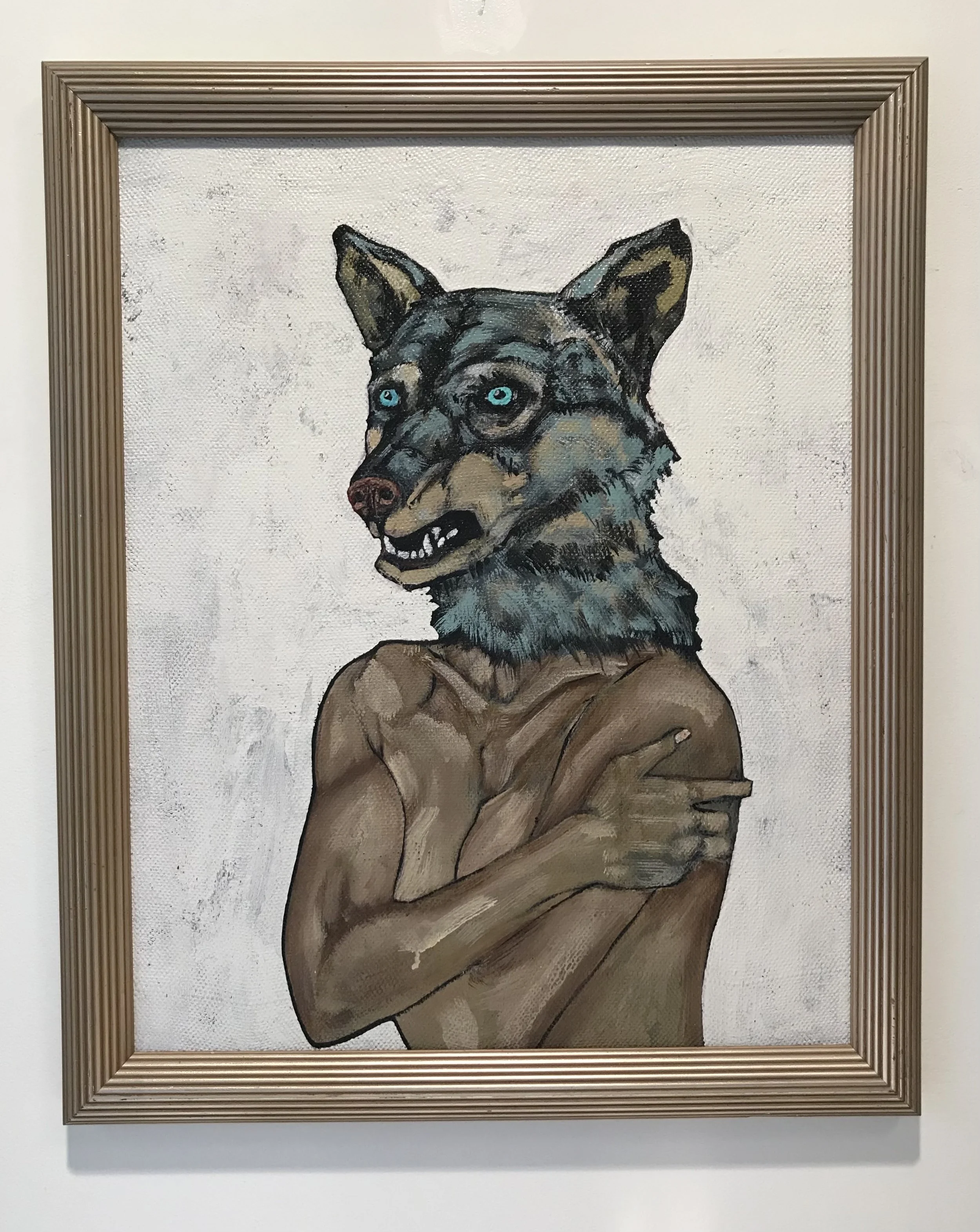 Have You Been Out There This Whole Time?
2018
Mixed media on canvas
16"x20"
(SOLD)