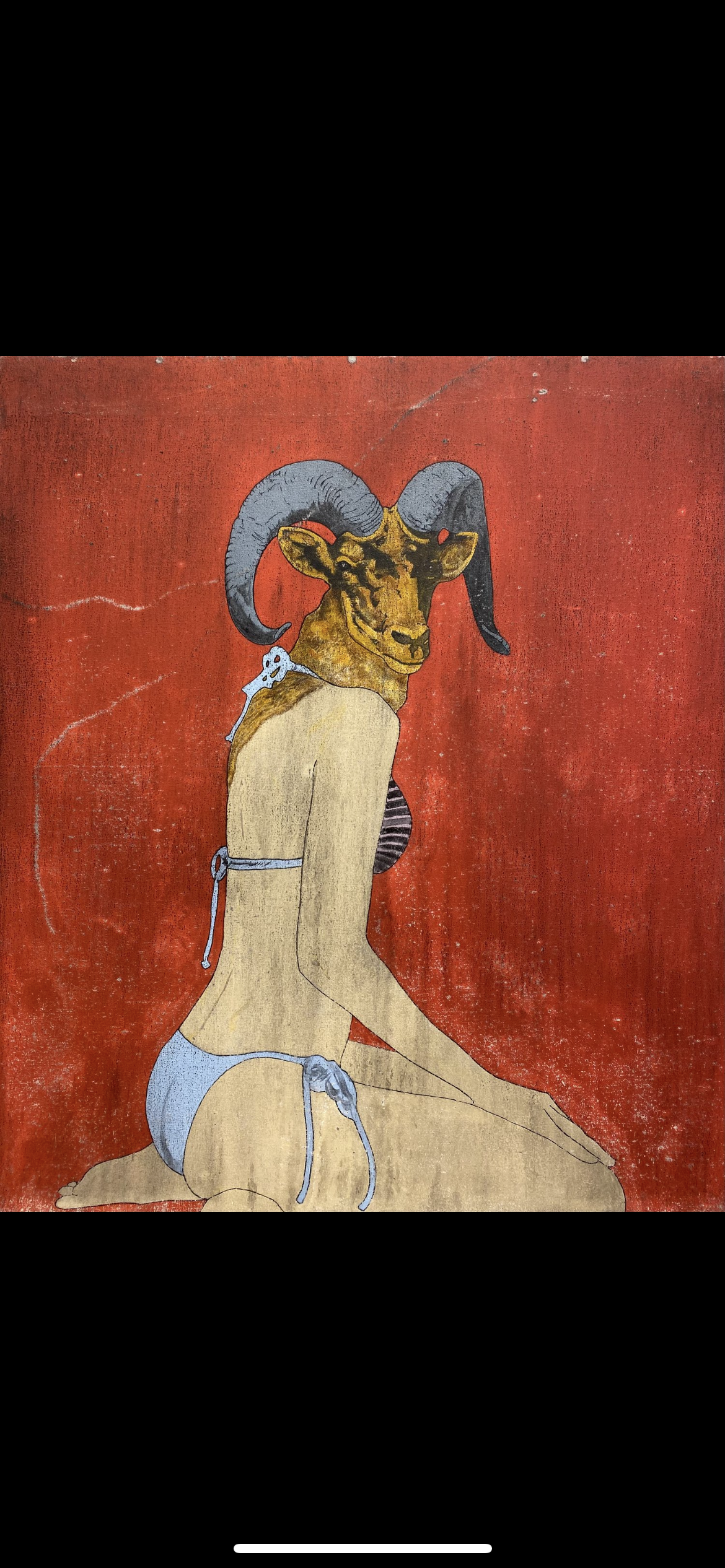 Heard It All Before
2023
Acrylic on canvas
36.5x41