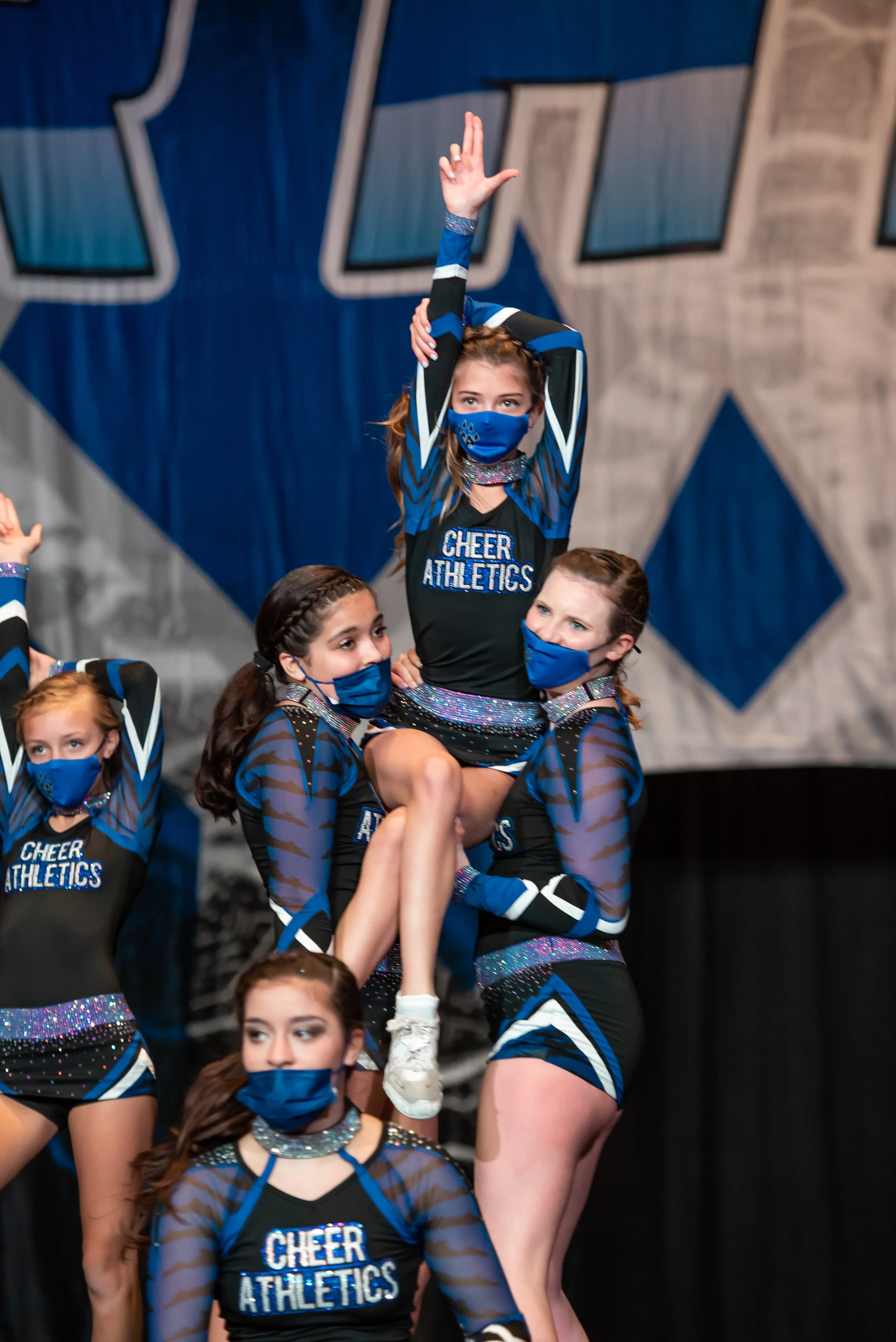 Cheer Athletics Cheetahs Logo