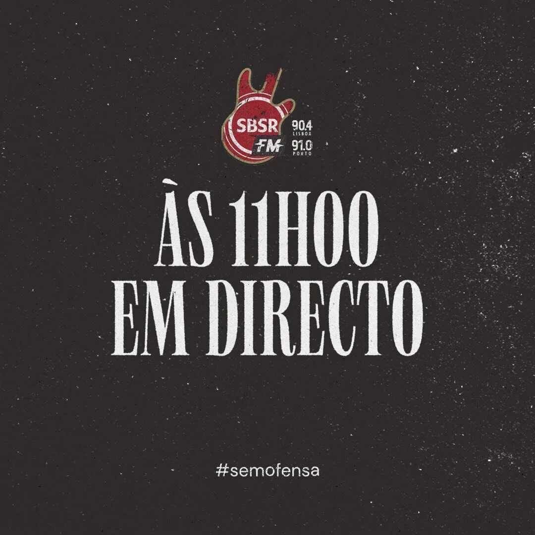 Vamos estar em directo, na r&aacute;dio @superbocksuperrock a falar com o Tiago Castro sobre o #semofensa e n&atilde;o s&oacute;. Sintonizem, a conversa vai ser agrad&aacute;vel 📻