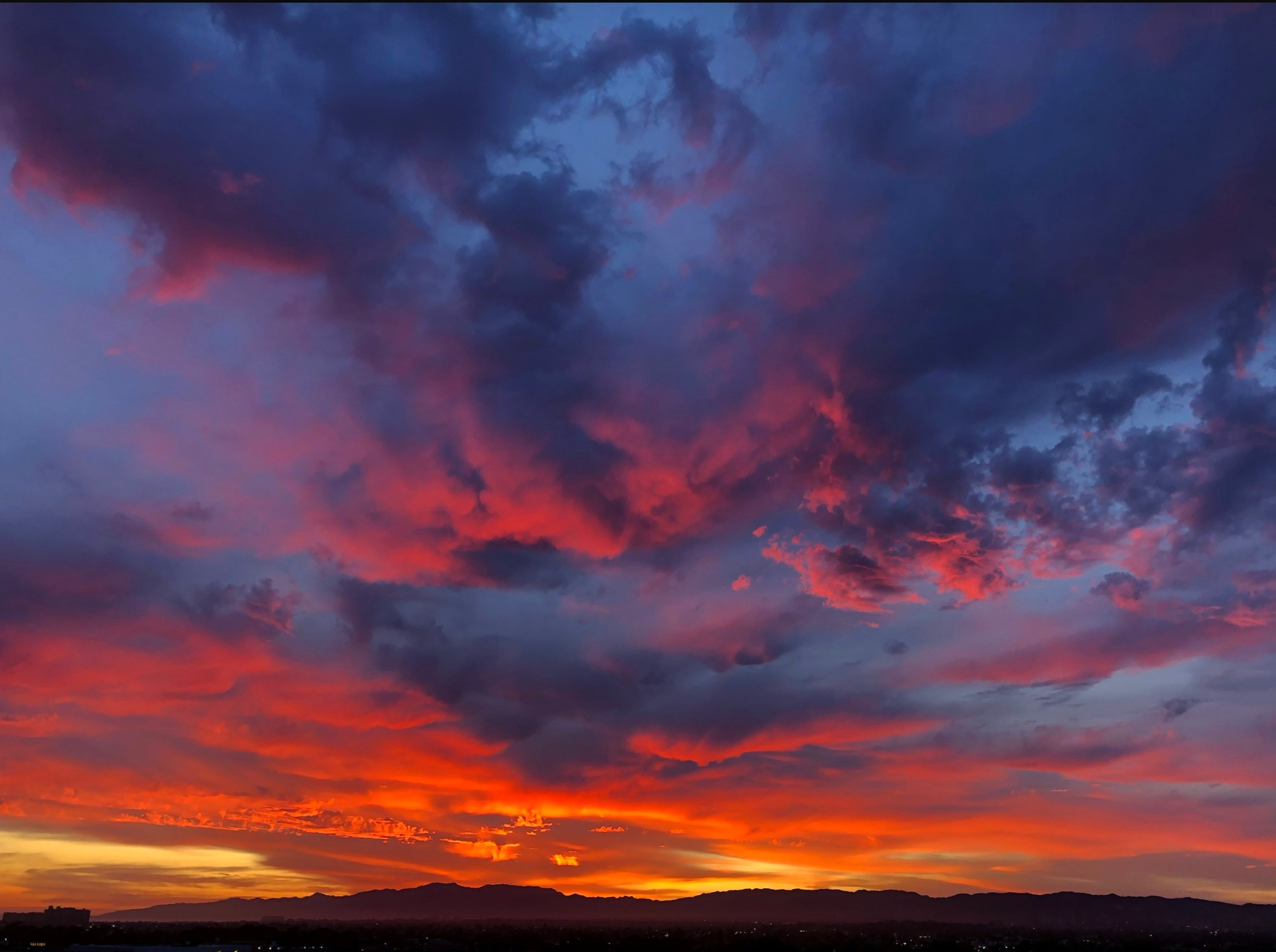 Sunset as Abstraction