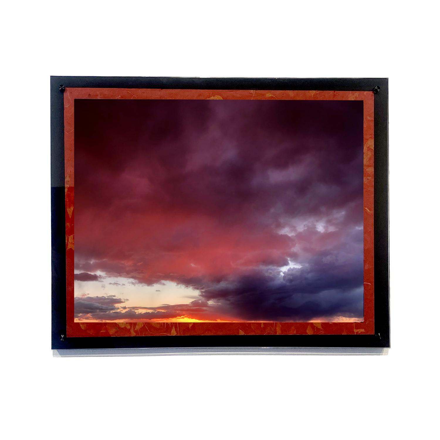 Red Sky
Photograph hand embellished with color pencil and collage.
22’ x 28”