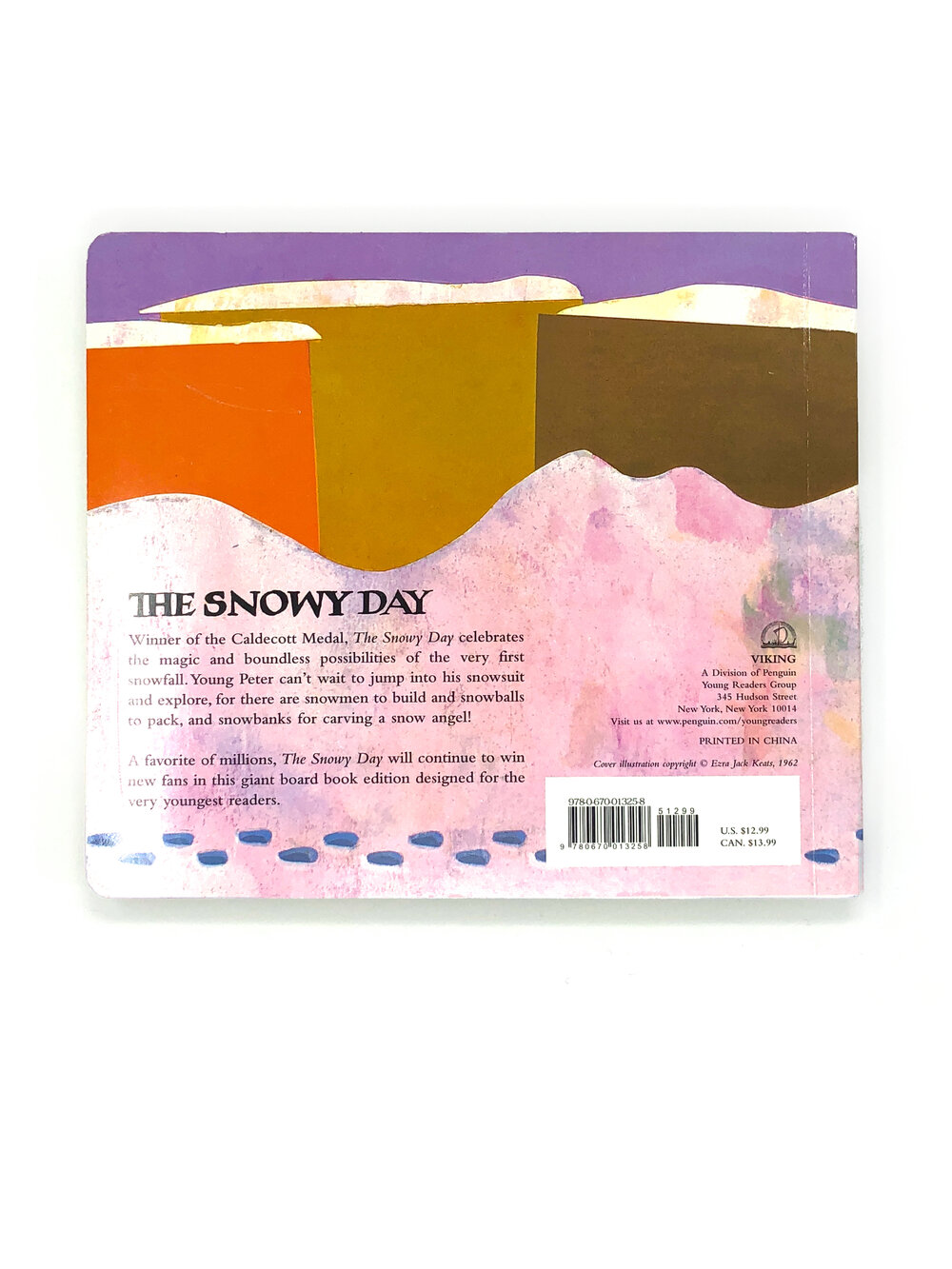 The Snowy Day Board Book by Ezra Jack Keats, Board Book