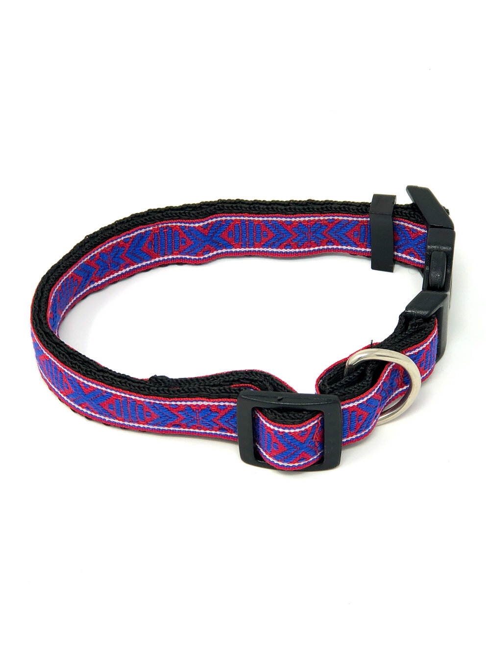 Dog Collar in Nordic Flag Colors — Norway — Steller Handcrafted Goods