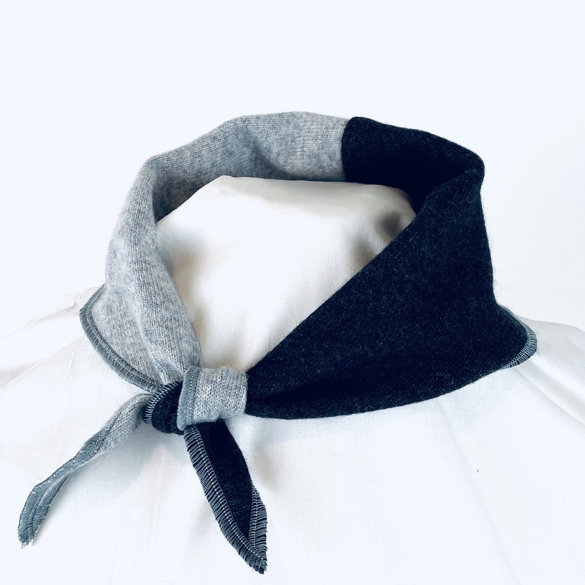 Cashmere Kerchief — Sky