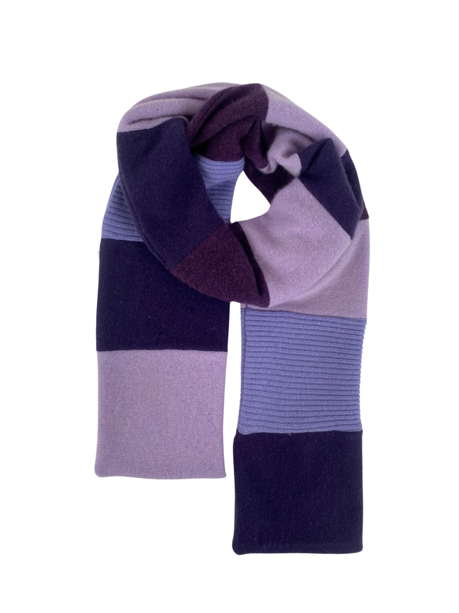 Cashmere Scarf — Purples