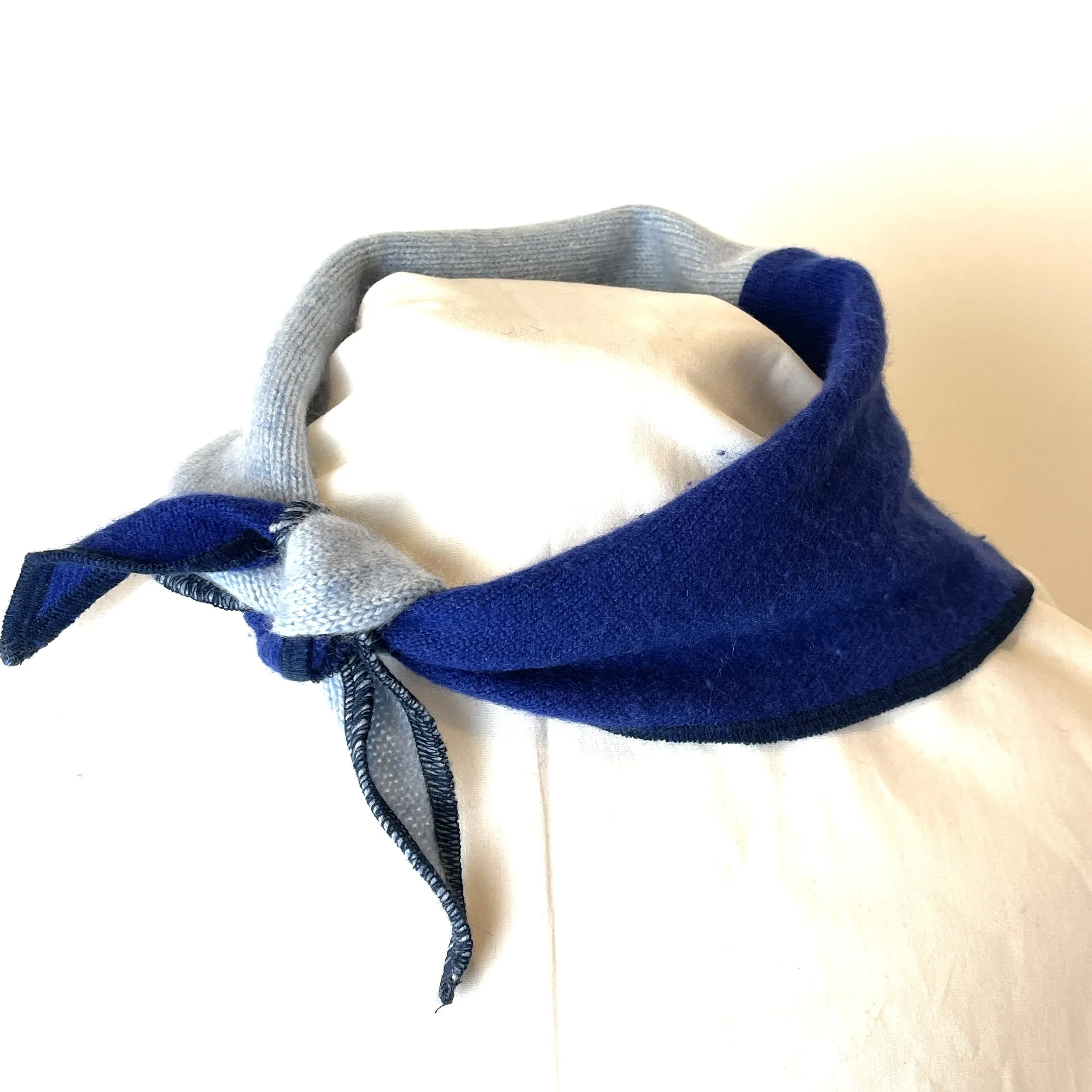 Cashmere Kerchief — Sea