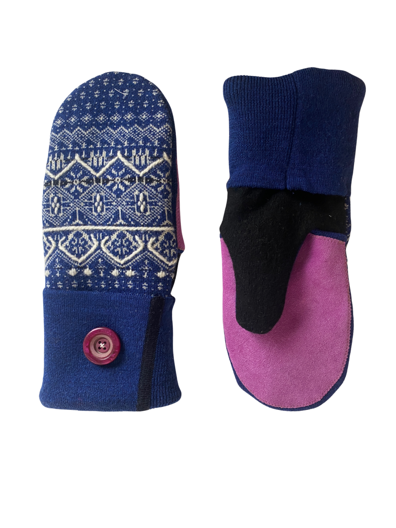 Mittens — Blue Snowflake