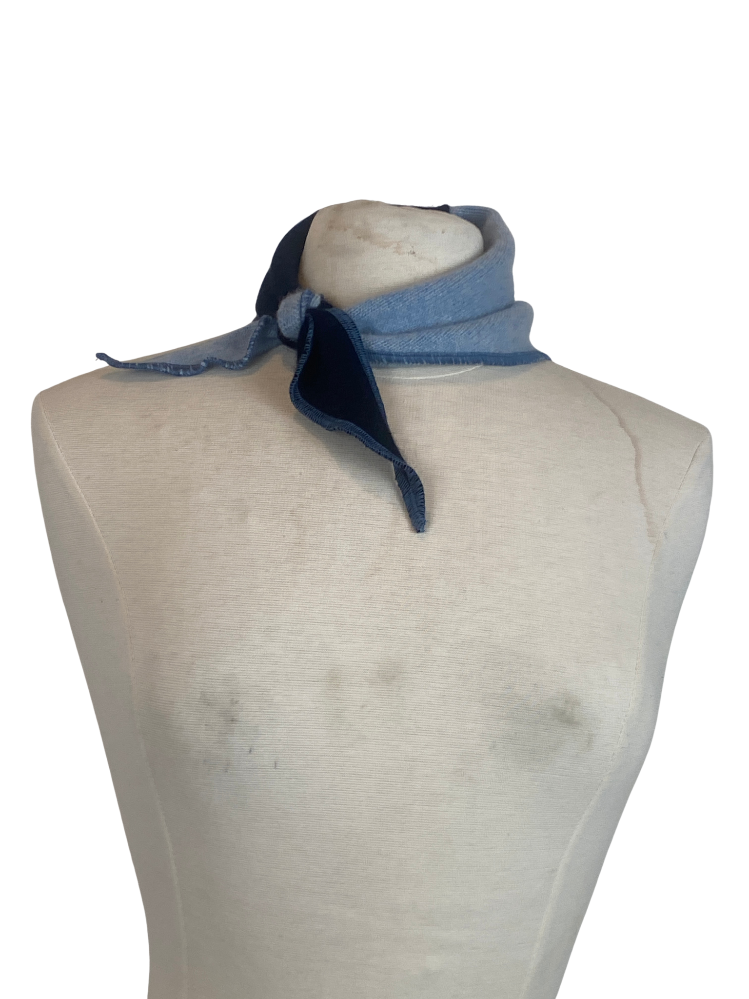 Cashmere Kerchief — Sky