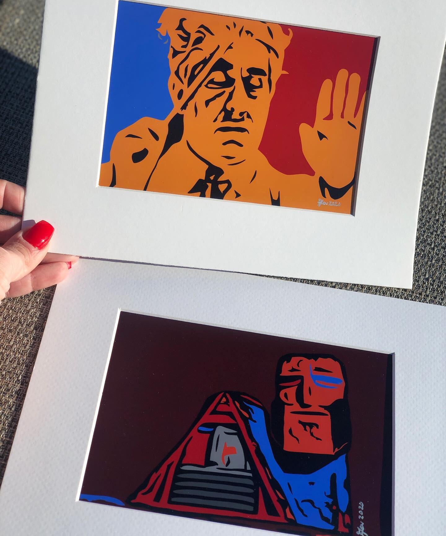 These beautiful signed and matted gloss prints will be available for only $25 (shipping included). Thanks to our #anginartist @studio.gevik they will be added to our website soon, but if you&rsquo;d like to order one now, feel free to DM us! Order in