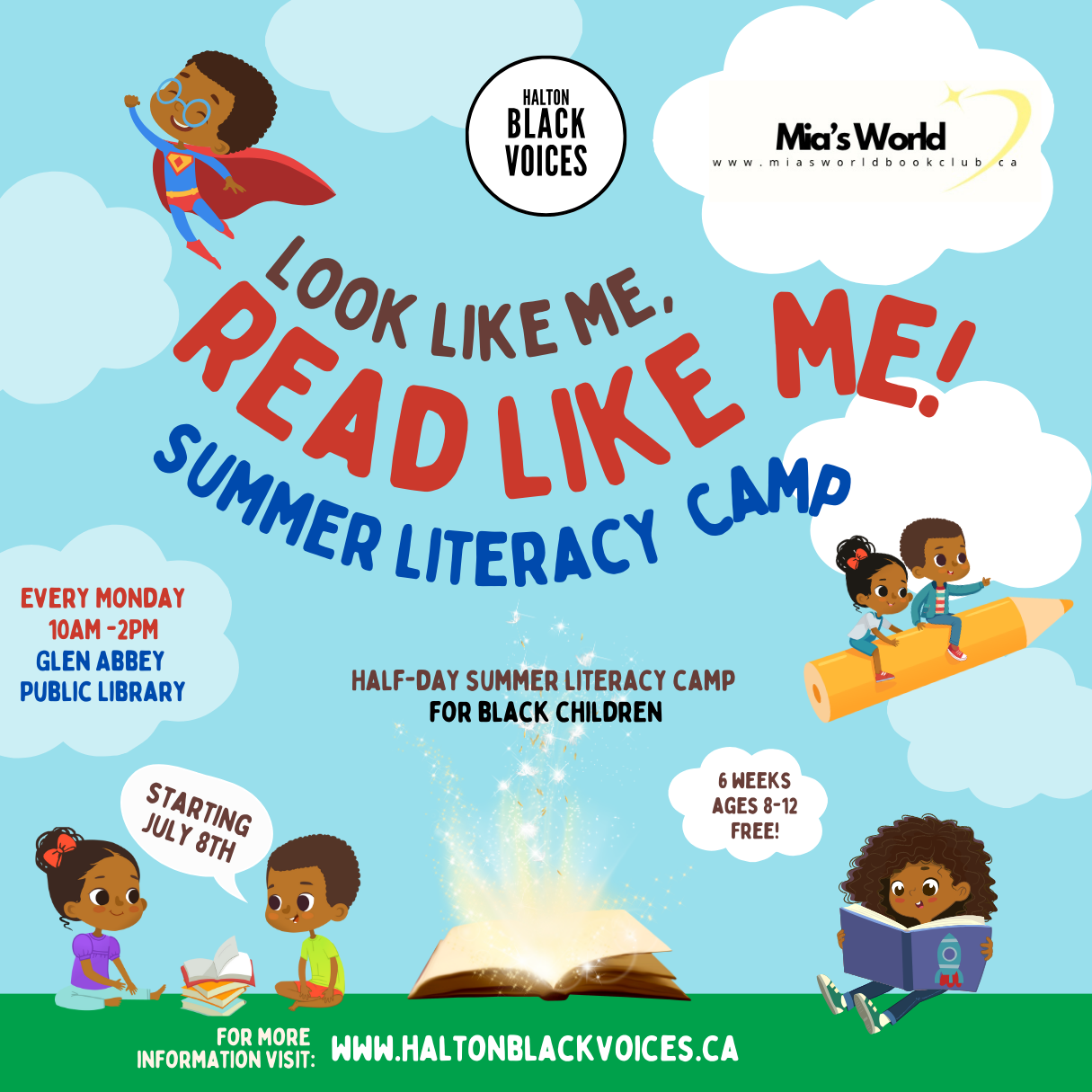 Look Like Me, Read Like Me - Summer Literacy Program with Mia's World