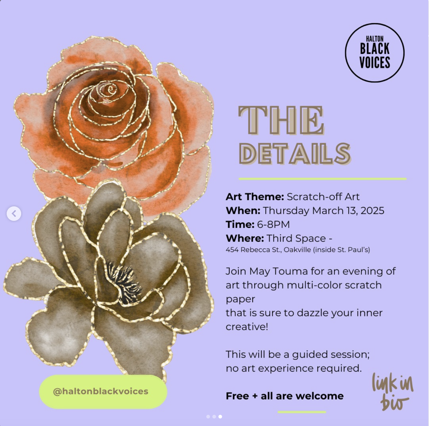 Art + Wellness: Scratch off Art