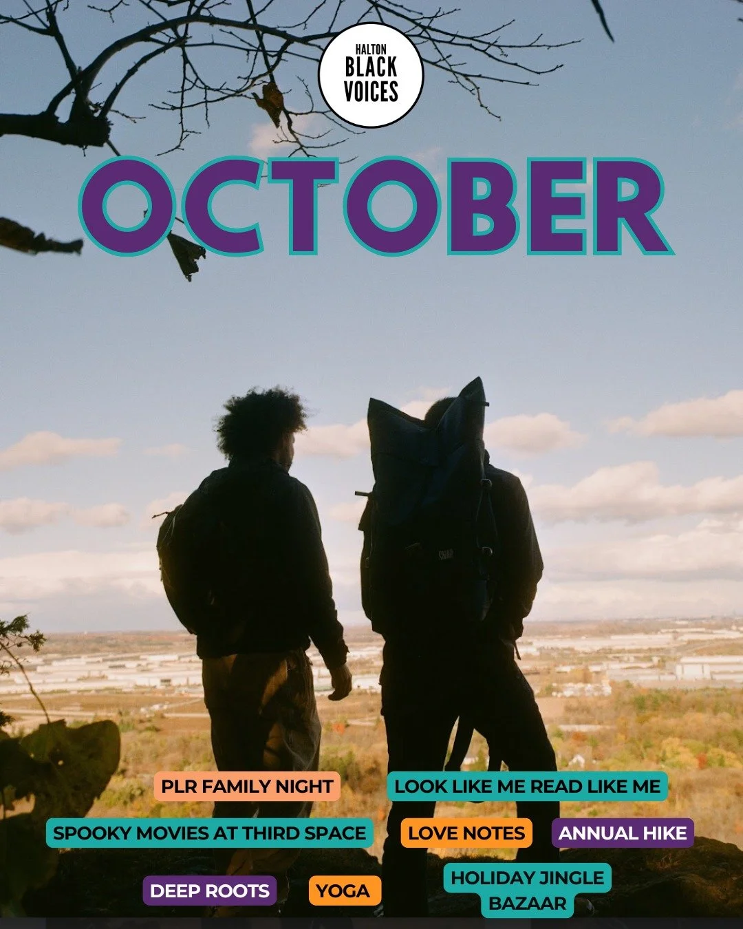 🍂✨ October is here &mdash; and we&rsquo;ve got a month full of community fun! ✨🍂

From spooky (and not-so-spooky) movie nights 🎥👻, to family community nights, Look Like Me, Read Like Me 📚, fall hikes 🍁, and more &mdash; there&rsquo;s something 