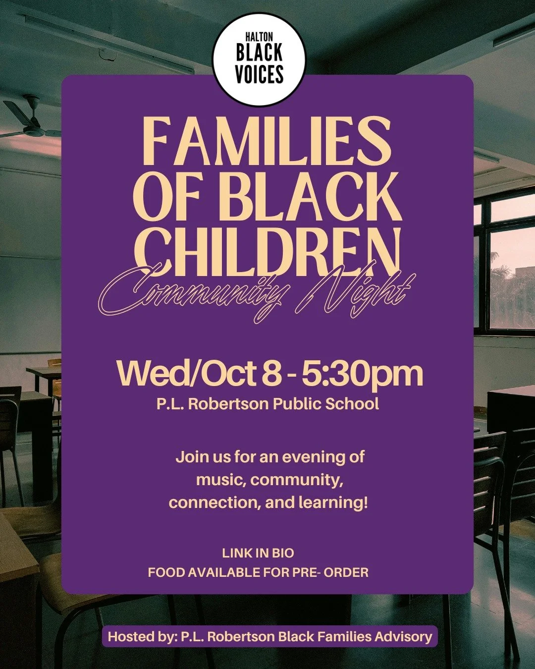 Families of Black Children Community Night (Milton, ON) 🎉

Join us on Wednesday, October 8th, for an evening of music, community, and learning&mdash;come enjoy food, an I-STEM design challenge, steel pan lessons, plus stories and crafts for the litt