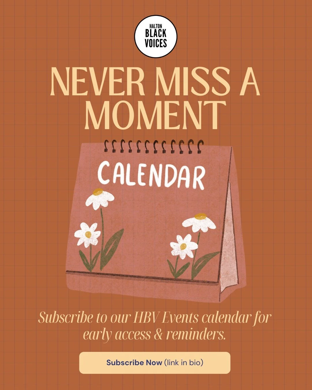 Never miss a moment with us! 🖤

Subscribe to the HBV Events Calendar and get early access, reminders, and all the latest updates on community gatherings, healing spaces, and youth programs.
Stay connected. Stay rooted. 🌿

🔗 Link in bio to subscrib