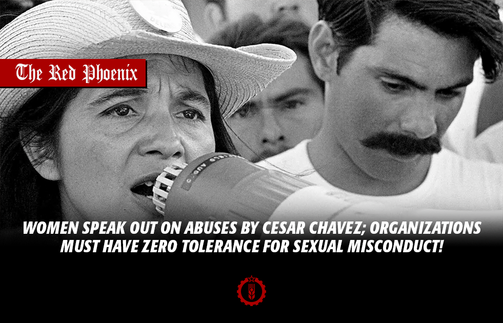 Women speak out on abuses by Cesar Chavez; organizations must have zero tolerance for sexual&nbsp;misconduct!