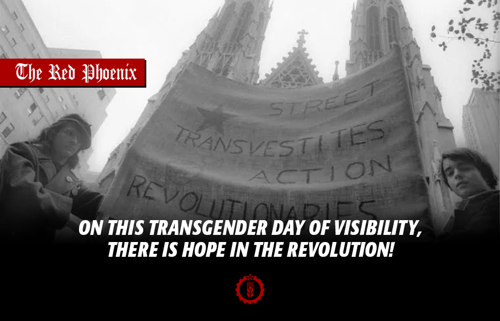On this Transgender Day of Visibility, there is hope in the&nbsp;revolution!