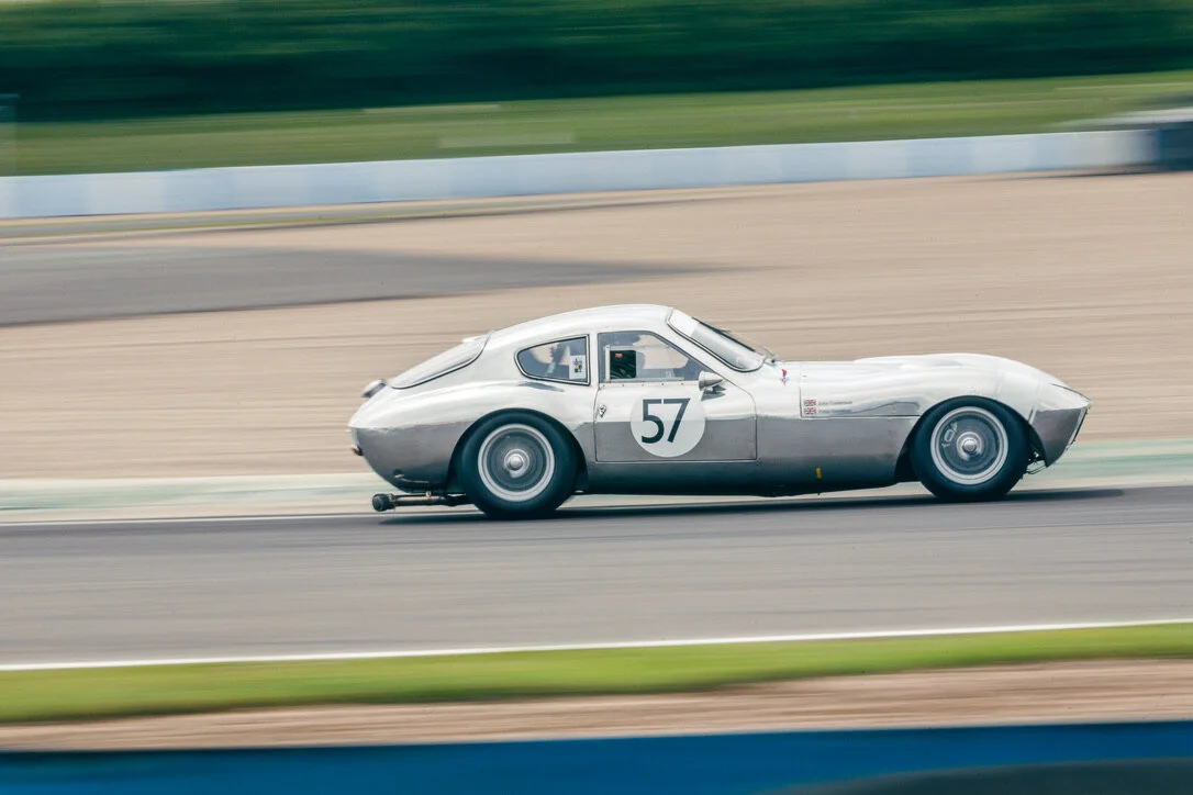 GTSCC Driver of the Day - John Emberson & Billy Bellinger in their Foxcraft Racing prepared Morgan Plus 4 SLR