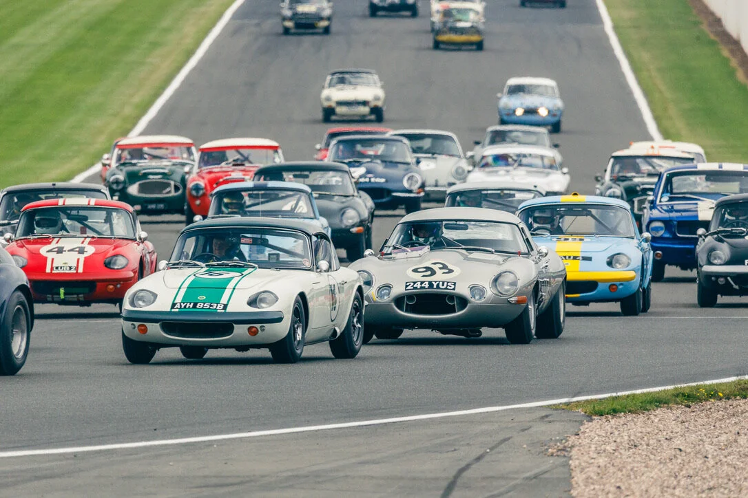 CONGRATULATIONS TO OUR RACE WINNERS Andrew Haddon & Andy Wolfe LOTUS ELAN